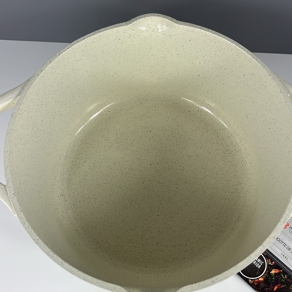 Masterclass Premium Cookware Collection Cream 9.5" 4.6 qt Casserole Pan Pot New - Picture 7 of 10